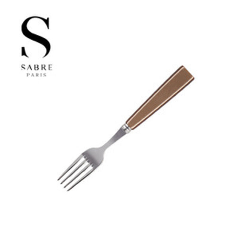 [Sabre Paris] Natura Cake Dessert Fork 17cm (Caramel)