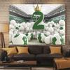 Party Backdrop Birthday Football Soccer Photo Booth Background Wall Decor