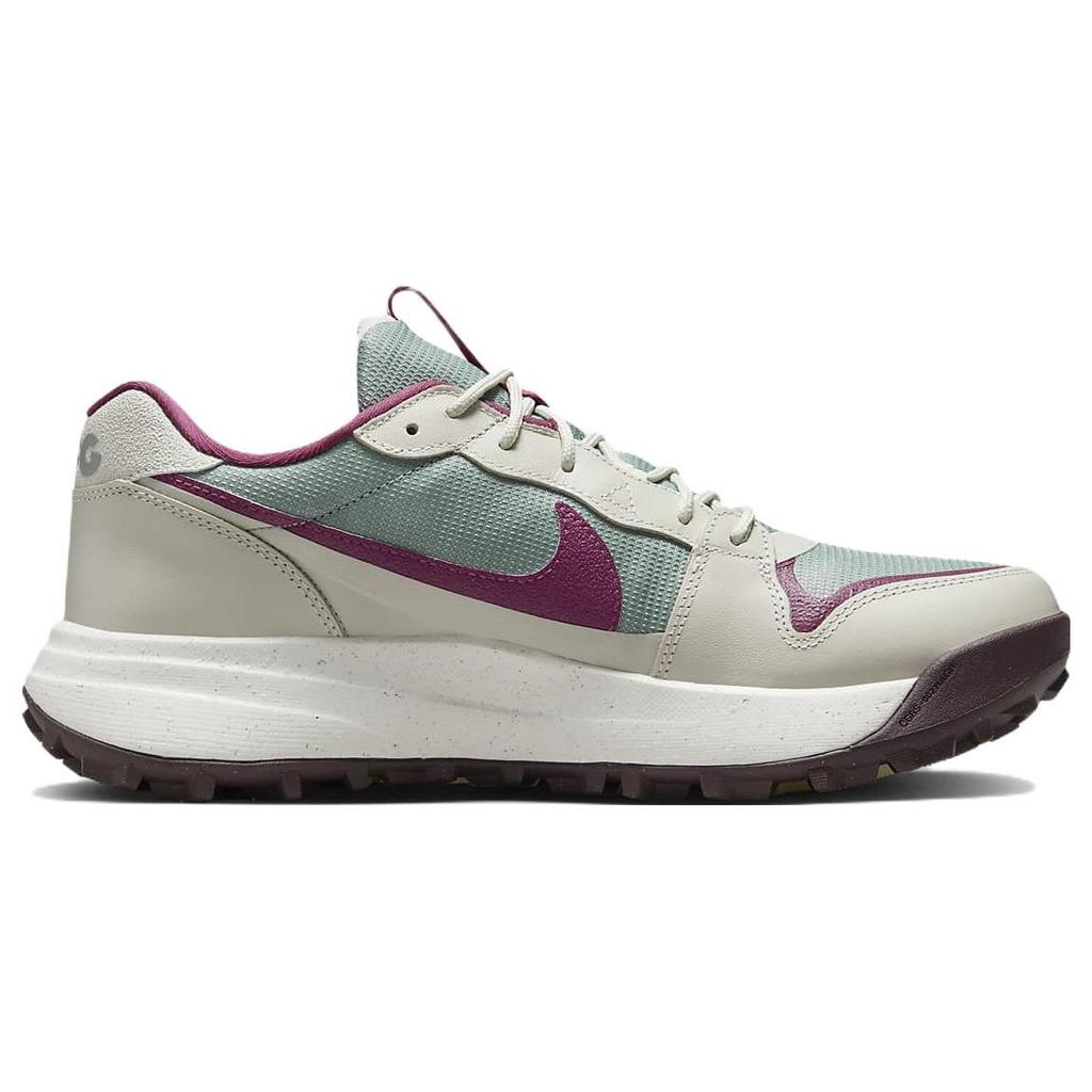 Nike ACG Lowcate Mica Green Rosewood Unisex Bėgimo bateliai Light-Bone Phantom DX2256-300