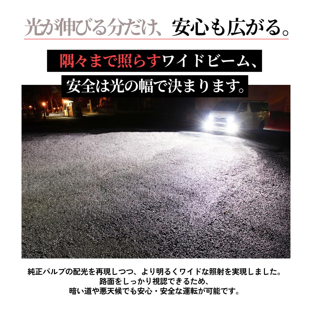 H4 LED Super Bright Vehicle Inspection Set of Q Platinum HID-ya Headlights, 68,400cd (candela), [65W HID-level Brightness], White, 6500k, Compliant,