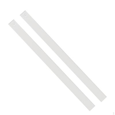 2 stück Messung Teig Streifen Rolling Pin Guides 40cm Abstandshalter