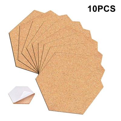 Coasters Cork Wood Mat Natural Table Pad Wine Drink Coffee Tea Cup Mats