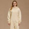 Men's Fleece Sweatpants Long Pants Drawstring Joggers with Hooded Sweatshirt Casual Athletic Set