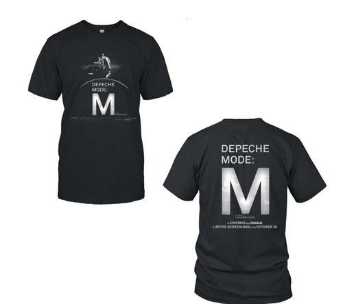 

Обмежений показ Depeche Mode M 28 жовтня 2025 року в кінотеатрі IMAX. Футболка 3XL