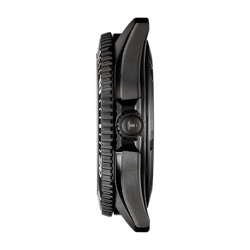 Tissot Seastar 1000 Powermatic 80 40mm Bracelet with Black Dial, Officially Imported, Model T1208073305100