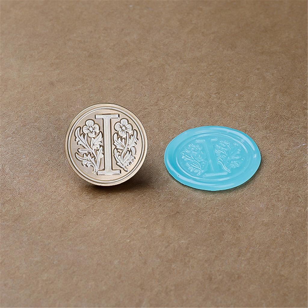 Wax Seal Stamp Set Sealing Stamp Kit Alphabet Sealing Wax Stamp Heads with Wooden Handle for Invitations Cards Letters