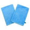 Unisex Adult Polyester Unscented Deep Blue Exfoliating Gloves
