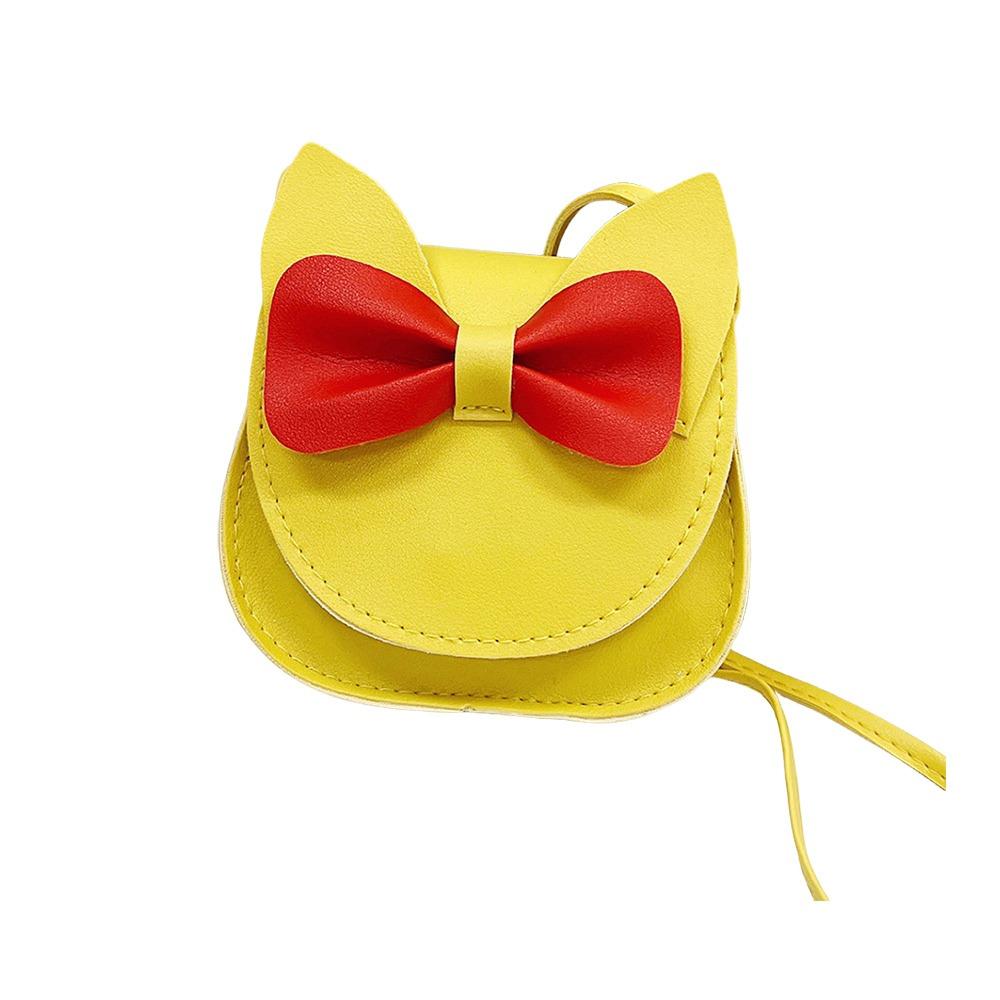 Portable Princess Kids Crossbody Bag Bow Cartoon Mini Shoulder Bags Kids Small Bag Children