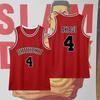 SLAM DUNK Jersey Sakuragi Blossom Road Liuchuan Maple Men's and Women's Short Sleeve Xiangbei Team Commemorative Basketball Suit Sports Suit