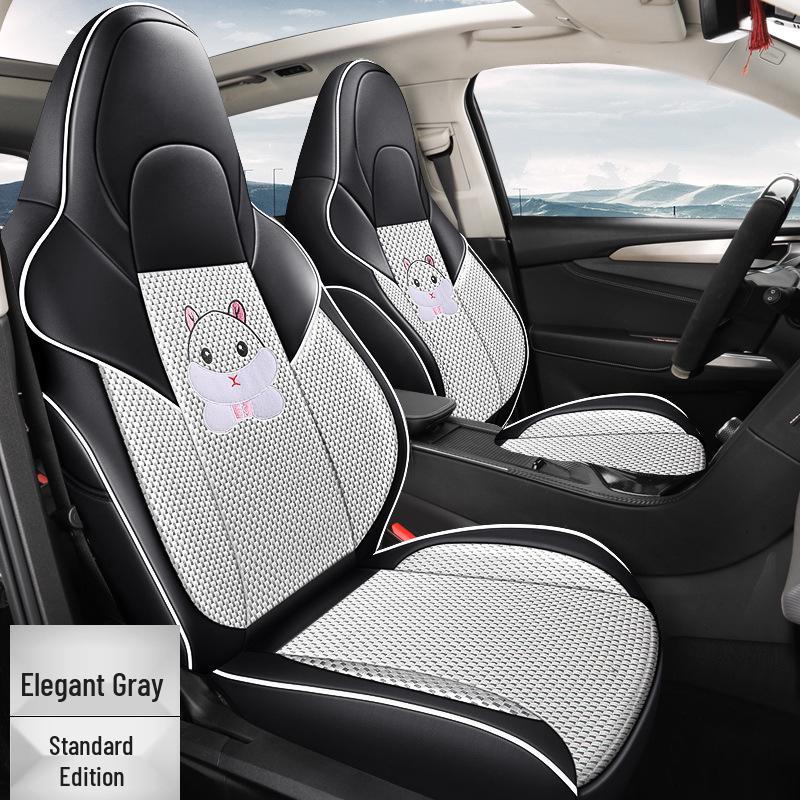 HT Custom Leather Car Seat Cover for Lynk&Co 0605030201 - All-Season, Full Package Cushion