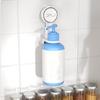 Plastic Suction Cup Shampoo Bottle Holder Punch-Free Wall Mounted Shower Gel Bottle Shelf Space Saving Hand Soap Storage Hook