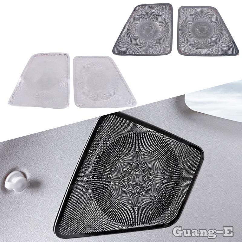 For Hyundai Custo - 2024 Stainless Steel Car Last Row Door Speaker Horn Trim Decoratiion Cover Interior Accessories
