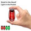 2/4 Adet Kırmızı Yeşil Tekne Navigasyon LED Işıkları Kıç Tekne Sancak Işıkları 5,5 X 3 X 1,8 Cm 3 Aydınlatma Modu Deniz Tekne Işıkları