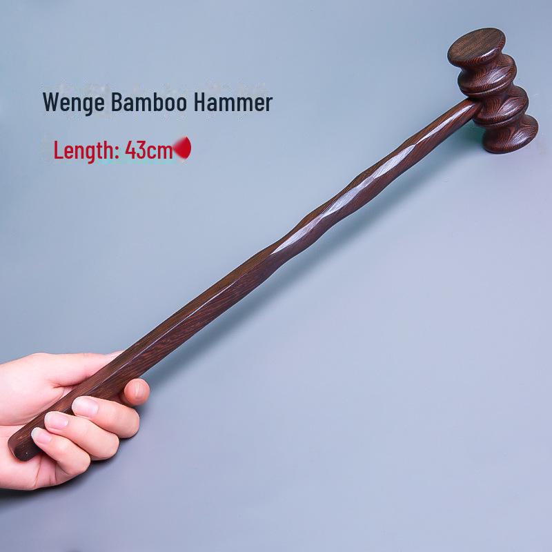 Chicken Wing Wood Massage Hammer for Back, Shoulder, and Neck Meridian Therapy