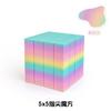 3D Printed Cube Fidget Toy Cube Stress Relief Cube Rotating Stress Relaxing Toy Desktop Decoration Decompression Toy Premium Quality