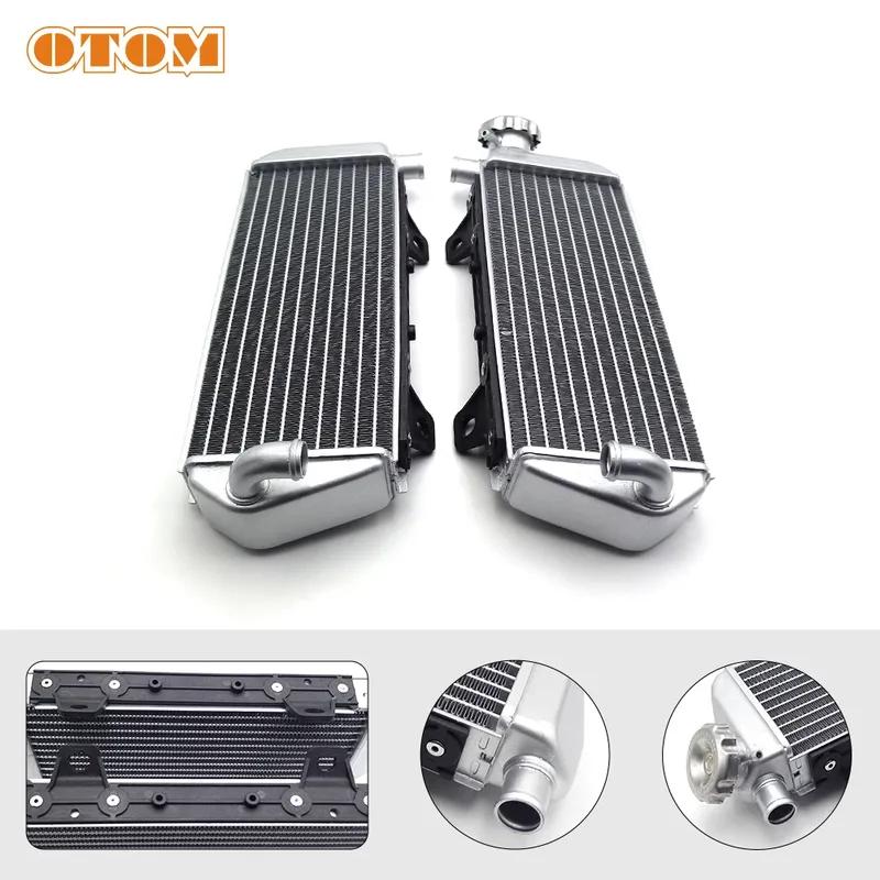 OTOM 2019-2023 Aluminum Moto Radiator For KTM 125/150/250/300 SX/XC/XC-W/EXC HUSQVARNA TC/TE/TX GASGAS MC/EC Accessories
