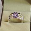 Alexandrite Oval Cut  Gemstone With 925 Sterling Silver Ring For Men's #A604 JL375656793478