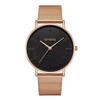 GENEVA Unisex Fashion Trend Mesh Band Watch - Casual Couple & Student Style