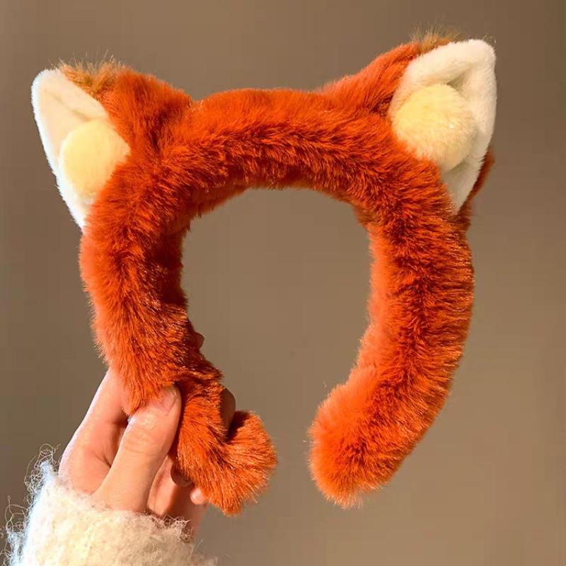 

Disneys Zootopia Nick Wilde Themed Headwear Cute Cartoon Plush Anime Character Headband | Amusement Park Toy Gift for Kids 1pcs