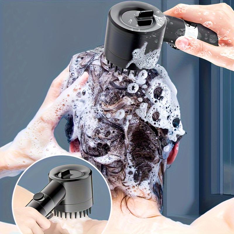 Pressurized Handheld Shower Head, 3 Modes Adjustable Water Output Shower Head, Round Massage Shower Head, Shower Sprinkler, Shower Spray Head,