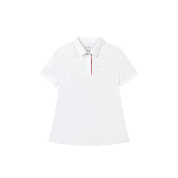 361 Degrees Authentic Women s Short Sleeve Polo Shirt Cotton Feel New Product 2025 Summer Breathable Casual Shirt Quick-Dry Turn-Down Collar T-Shirt 3XL белый