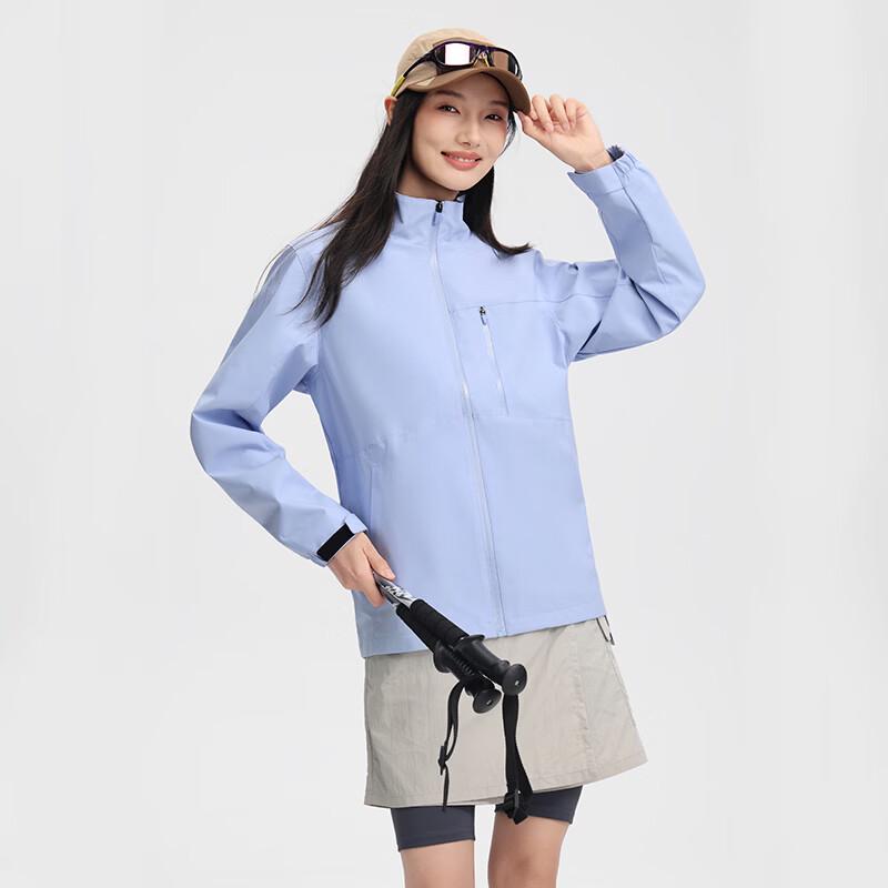 Unisex Outdoor Stand-Collar Windbreaker Jacket