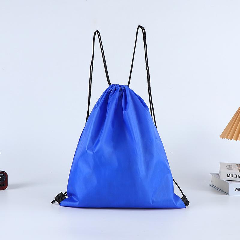 Colorful Polyester and Nylon Drawstring Bag: Double Shoulder Shopping and Storage Bag for Toys