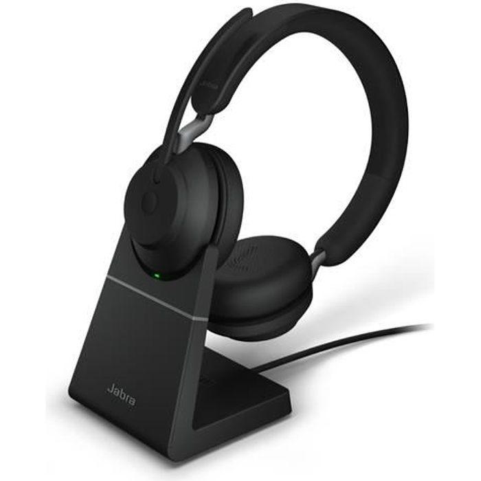 Náhlavní souprava - Jabra - Evolve2 65 - USB-C - Bluetooth - Potlačení hluku - Stereo
