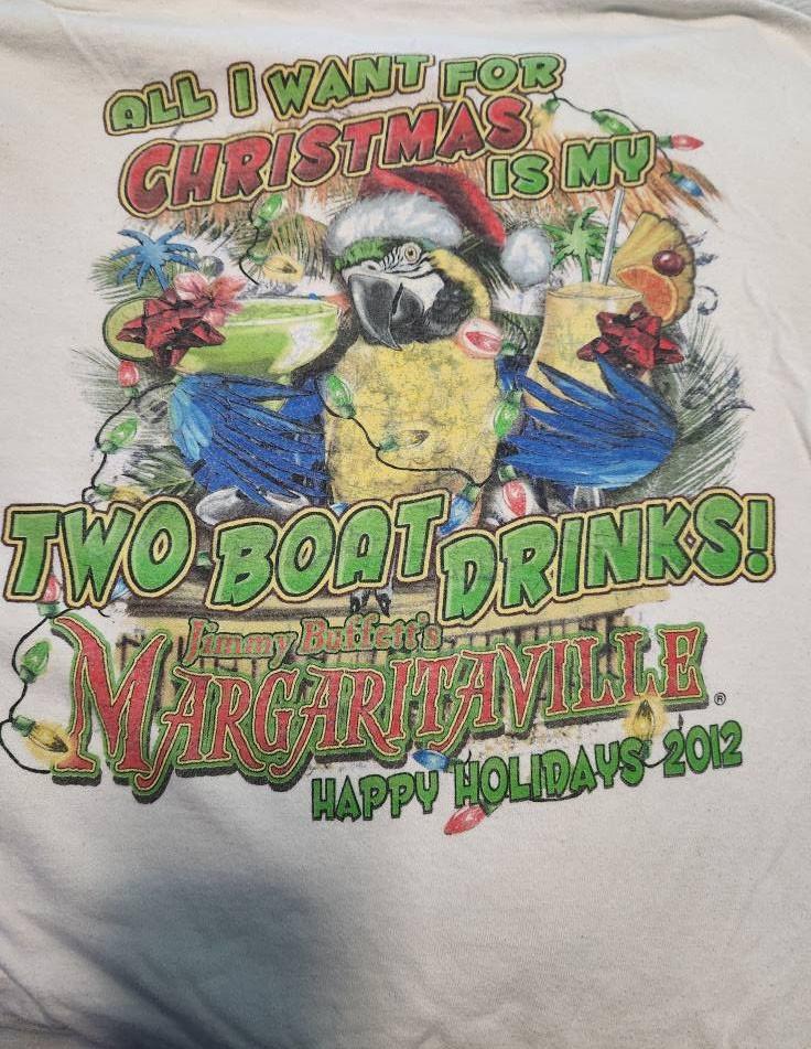 New Jimmy Buffett Margaritaville Christmas Gift Unisex S-5XL Shirt OS71 Unisex T-Shirt XXXL