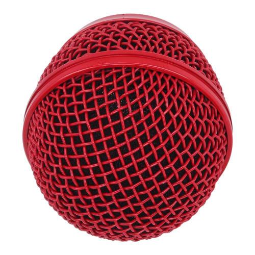 Replacement Microphone Grille for SM58S, SM58LC, BETA58, BETA58A, SA M30, SV100, UT2, PGX24, and SLX4 Microphones, Stainless Steel Microphone Grille B