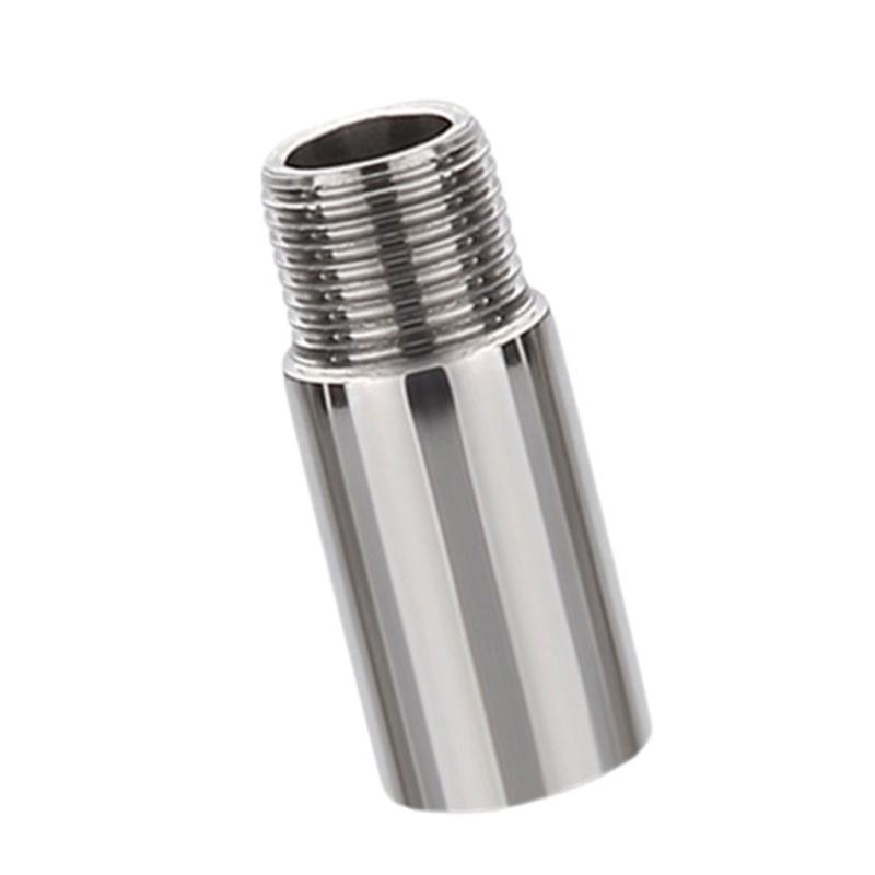 Prodloužitelné sprchové rameno 1/2palcové ocelové sprchové prodlužovací rameno Prodloužení sprchové trubky