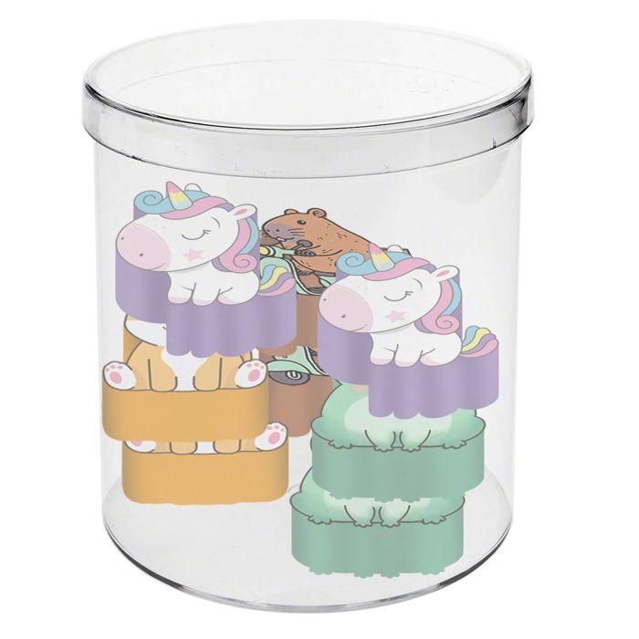 

Gomme - OH MY POP - Oh My Pop! Mix - Multicolore - Pack de 12 - Boîte cube plastique чистий