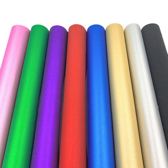 1 Roll Thermal Transfer Film Glitter Self-Adhesive PVC Exquisite Adhesive Vinyl Sheets for DIY
