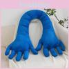 Nordic Creative Funny Blue Hand Shape Plush Pillow Gift For Girls And Boys
