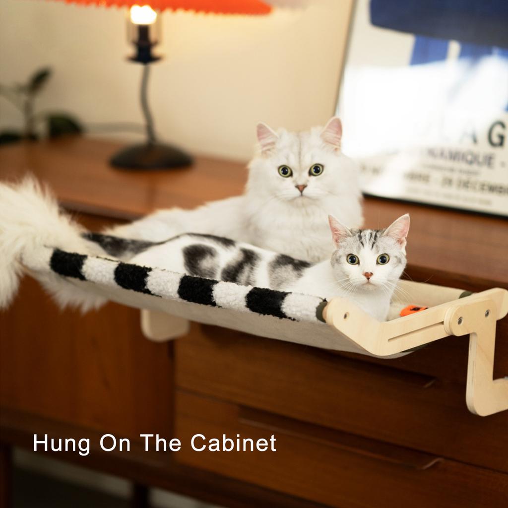 Window Perch For Cats Inside Large Cats Hammock Window Seat Bed Shelves For Indoor Cats No Drilling No Suction Cup