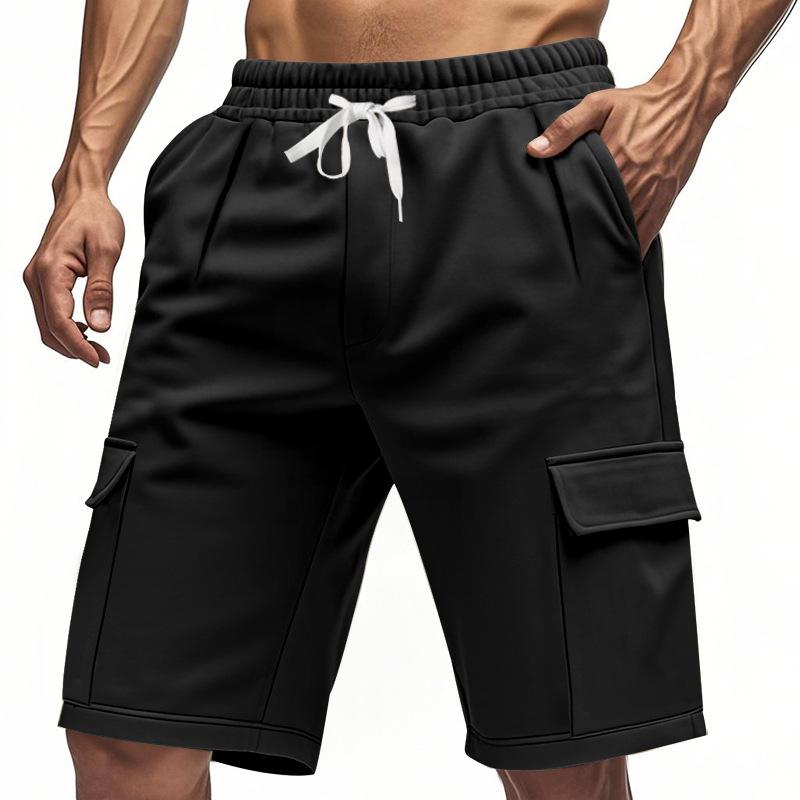 Sports Five-point Pants Men's Summer Breathable and Skin-friendly Loose Squat Jogging Casual Multi-pocket Tooling Shorts