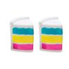 Sandwich Cake Squeeze Toy, TPR Slow Rise Stress Reliever, Soft Decompression Fidget for Adults, Desk Gift