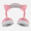 Cute for Cat Ear Pattern Kids Headset Bluetooth-compatible5.0 Headphone Best Present for Girls Boys Birthday Party New Y