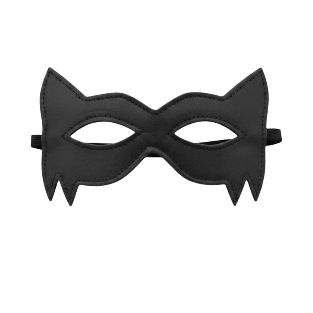 Masquerade PU Leather Mask Gothic Style Cosplay Mask Unisex Half Face Mask  Role Play