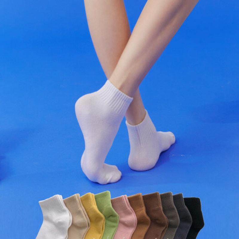 Bananasisters Daily Pastel Crew Ankle Socks Kiki 10 Colors