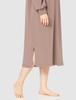 Gelato Pique Logo Sweat Dress Size F Women's PWCO214280, Brown,
