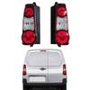 Car Rear Tail Light Housing for Peugeot Partner Citroen Berlingo MK2 Van 3 2012 2013 2014 2015-2019 2 Rear Door Models