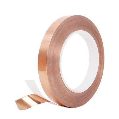 Copper Tape Double-Sided Conductive Copper Foil Tape for Stained Glass Conductive Tape for Guitar EMI Shielding Crafts