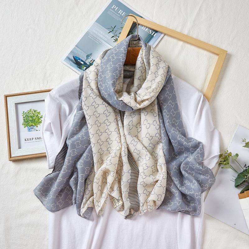 Autumn New Cotton Linen Scarf Female Ins Wind French Retro Belt Long Scarf Decorative Thin Shawl