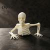 Decorative Skeleton for Gardening Halloween Planter Ornament, Glow-in-The-Dark Figurine, Break Through The Creative Desktop Ornament Holiday