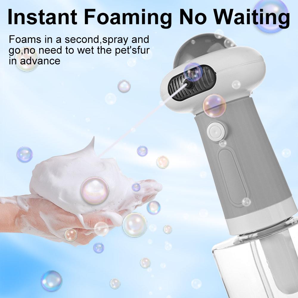 Shampoo Dog Cleaning Soap Dispenser Electric Automatic Foam Sprayer Pet Bathing Machine  Cat