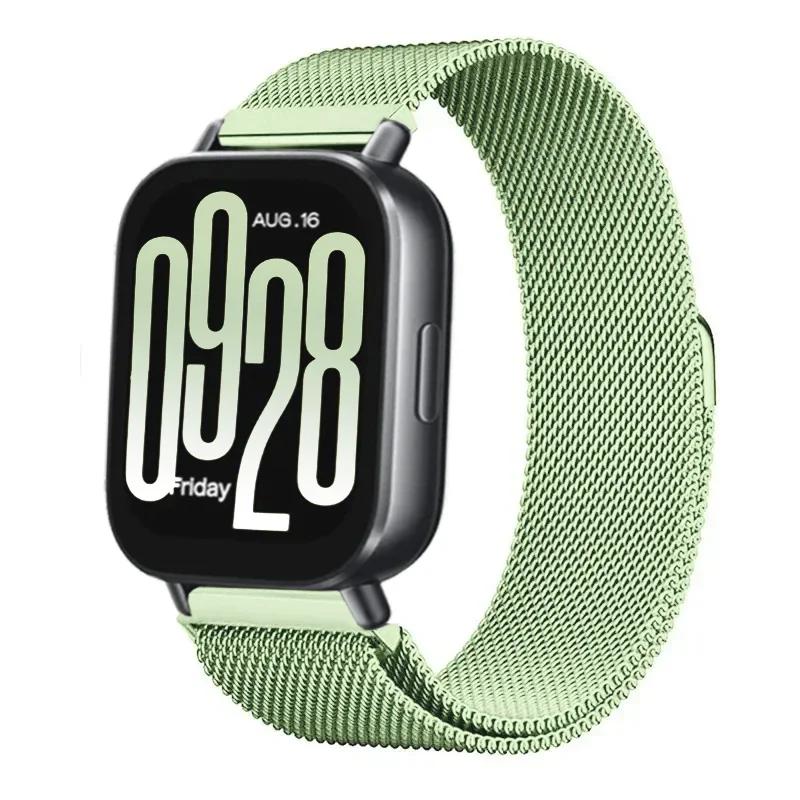 Cinturino a Maglia Milanese da 22 mm per Redmi Watch 5 Active/Redmi Watch 5 Lite Braccialetto in Metallo per Huawei Watch GT5 4/Pro 46mm Cinturino Correa