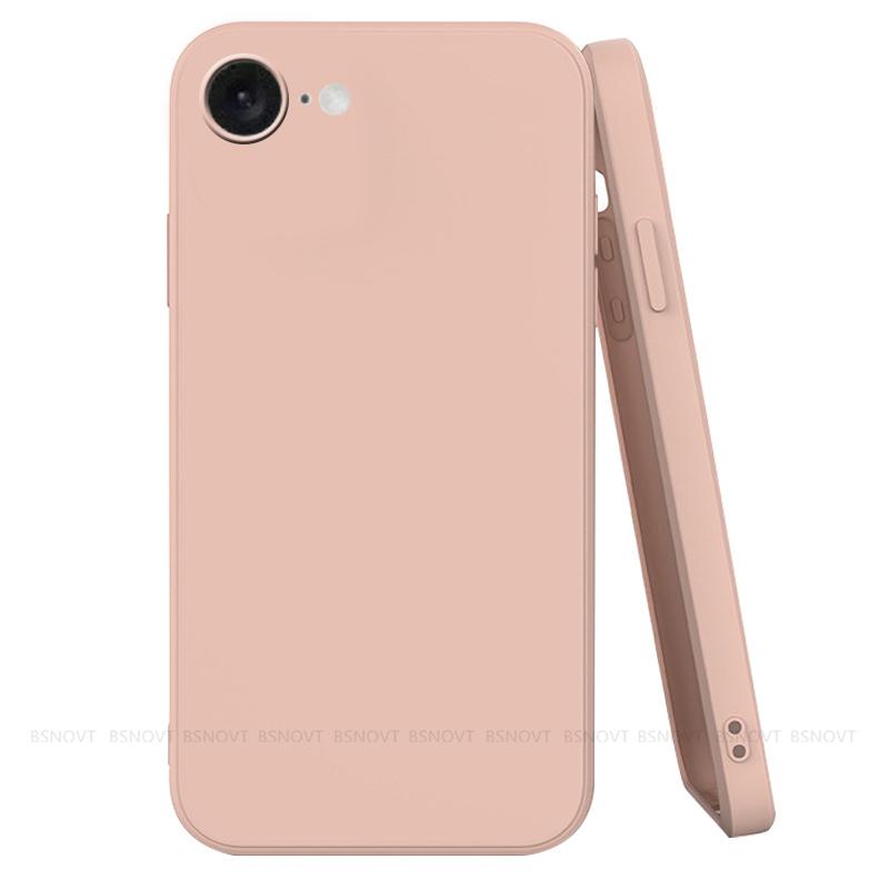 For iPhone 16e Case Cover iPhone 16e Capas New Original Liquid Silicone Shockproof Phone Soft TPU Fundas iPhone 16e Soft Cover