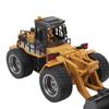 1:18 Alloy Pushdozer Remote Control Pushdozer 2.4Ghz 9 Channel Dozer with Light Sound