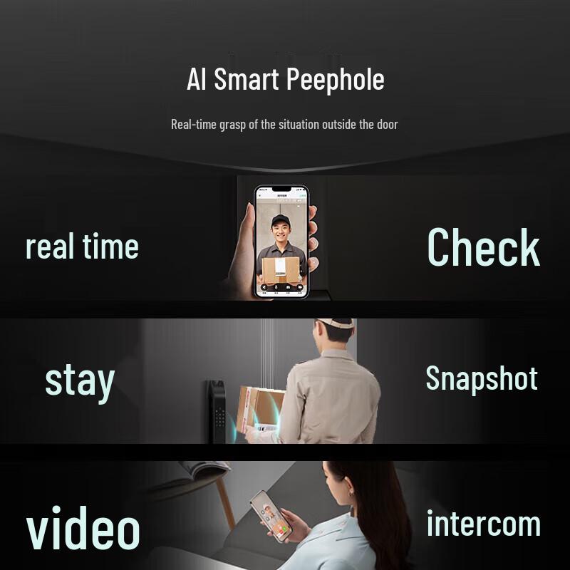 DESMAN Dasheng Q5FPro 3D Facial Recognition Smart Lock
